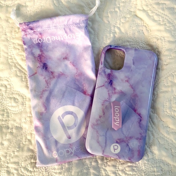 Loopy Case Accessories - Loopy Case - Purple/White iPhone 11 Pro